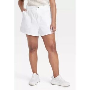 NEW Universal Thread High Rise White Utility Shorts